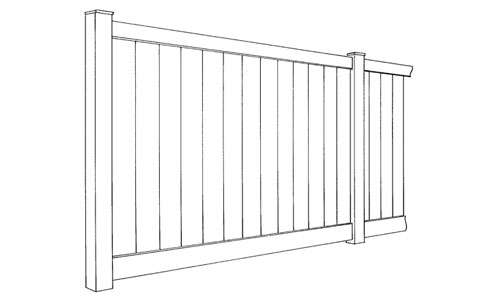 Lakeland Vinyl Privacy Fence
