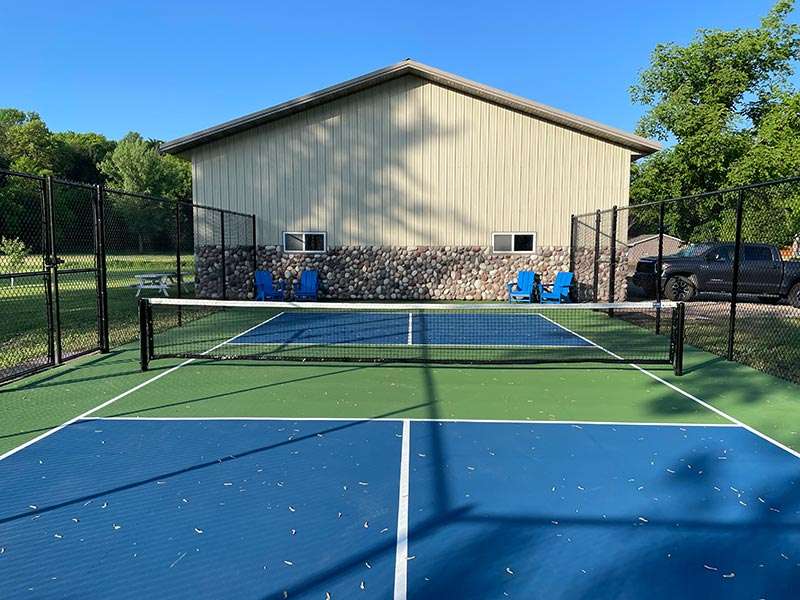 Maple Lake Pickleball court