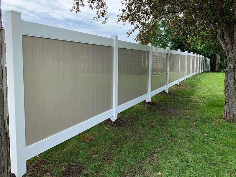 Rogers 2-tone Privacy Fence