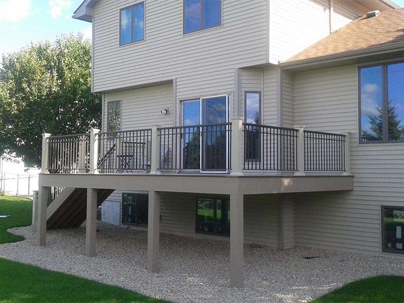 waite park Deck with wrap